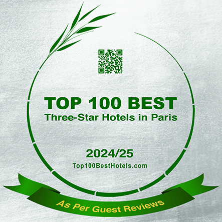 TOP 100 Three-Star Hotels in Paris